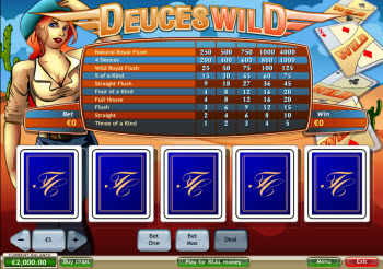 Play Video Poker at Casino Tropez
